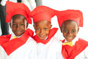 three graduates