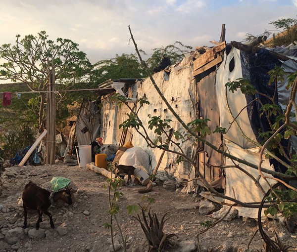The home of an elderly couple from VBC
